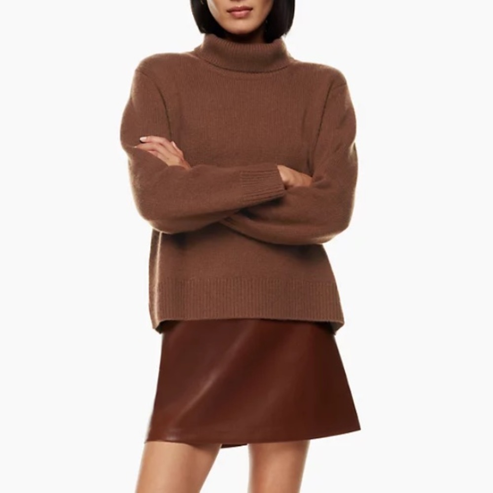 Wilfred Cashmere Turtle Neck Sweater
